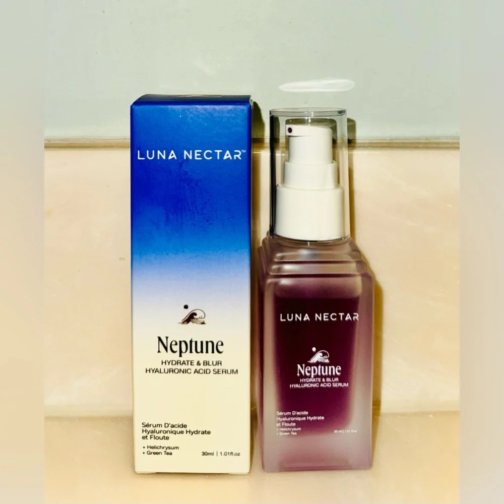 Luna Nectar Neptune Hyaluronic Acid Hydrate & Blur Serum. NIB. - Picture 2 of 6
